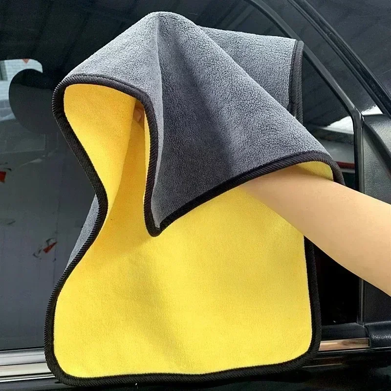 منشفة سيارات من الألياف الدقيق - مراجعة Microfiber Car Drying Towel Super Absorbent وسعره