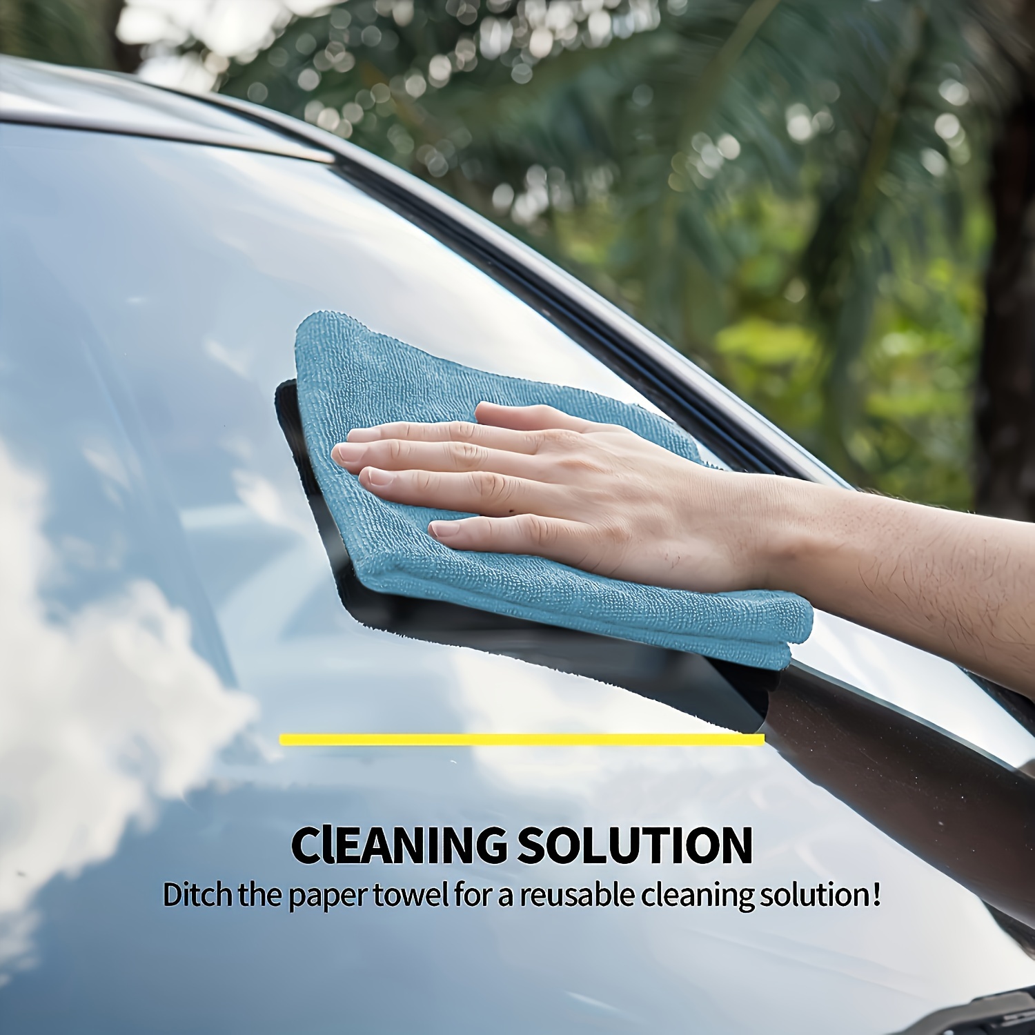 مناشف تنظيف من الألياف الدقيقة - مراجعة Microfiber Car Drying Towel Super Absorbent وسعره
