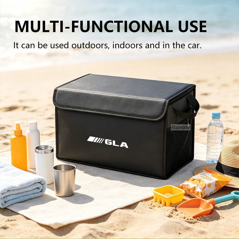 صندوق تنظيم محمول لصندوق السيا - مراجعة Car Trunk Organizer Foldable Storage Box وسعره