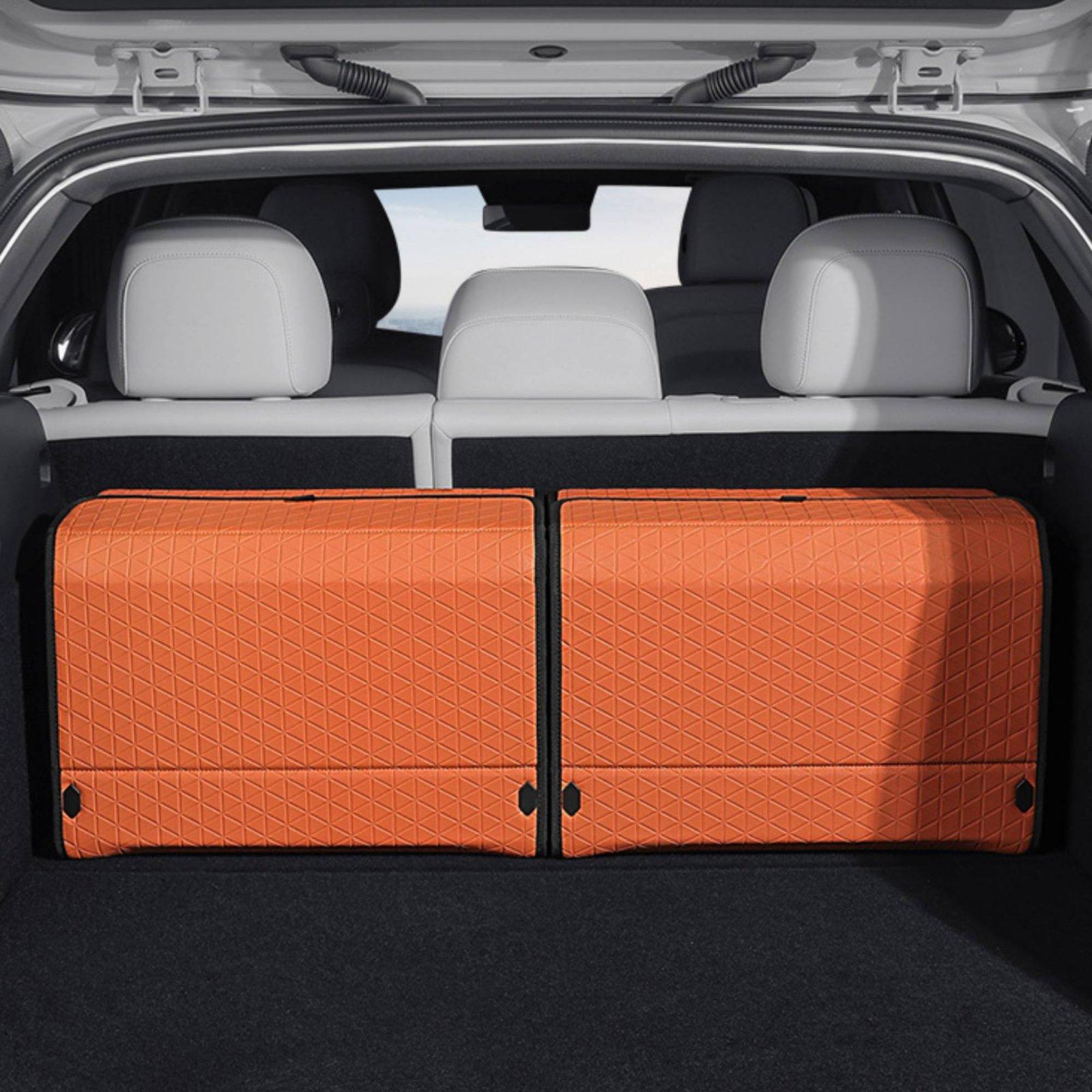 صندوق تخزين قابل للطي لصندوق ا - مراجعة Car Trunk Organizer Foldable Storage Box وسعره