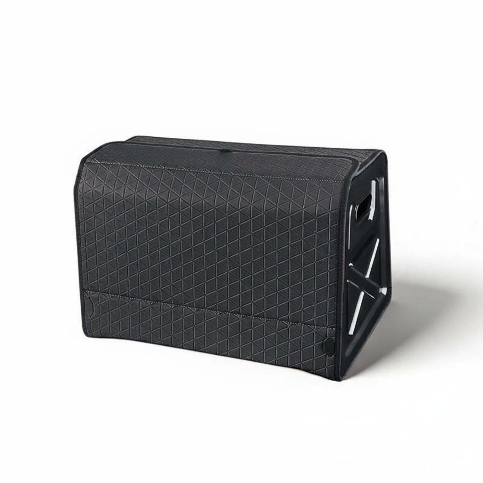 صندوق تخزين قابل للطي لصندوق ا - مراجعة Car Trunk Organizer Foldable Storage Box وسعره