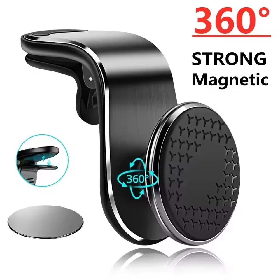 حامل هاتف مغناطيسي للسيارة، يم - مراجعة Magnetic Phone Holder For Car Vent وسعره