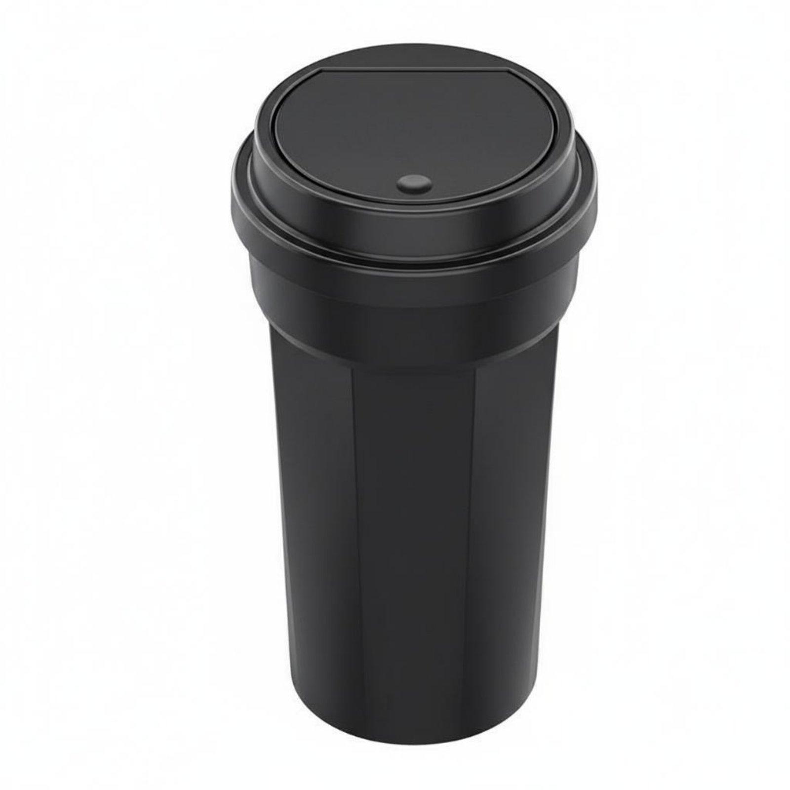 سلة مهملات للسيارة بغطاء، حاوي - مراجعة Waterproof Car Trash Can With Lid وسعره