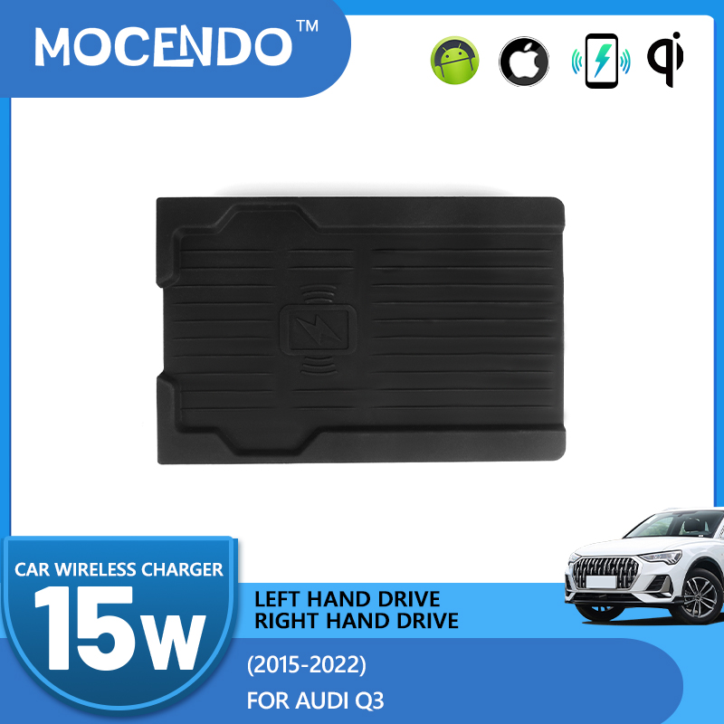 شاحن سيارة لاسلكي بقوة 15 واط، - مراجعة Wireless Car Charger Mount Fast Charging وسعره