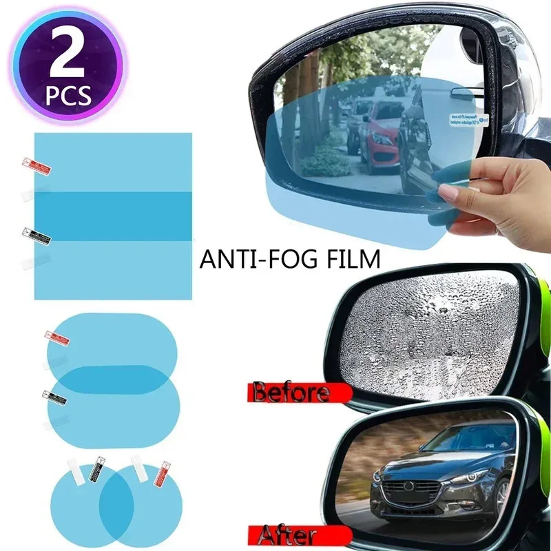 سيارة مرآة الرؤية الخلفية طبقة - مراجعة Anti Glare Car Rearview Mirror Film وسعره