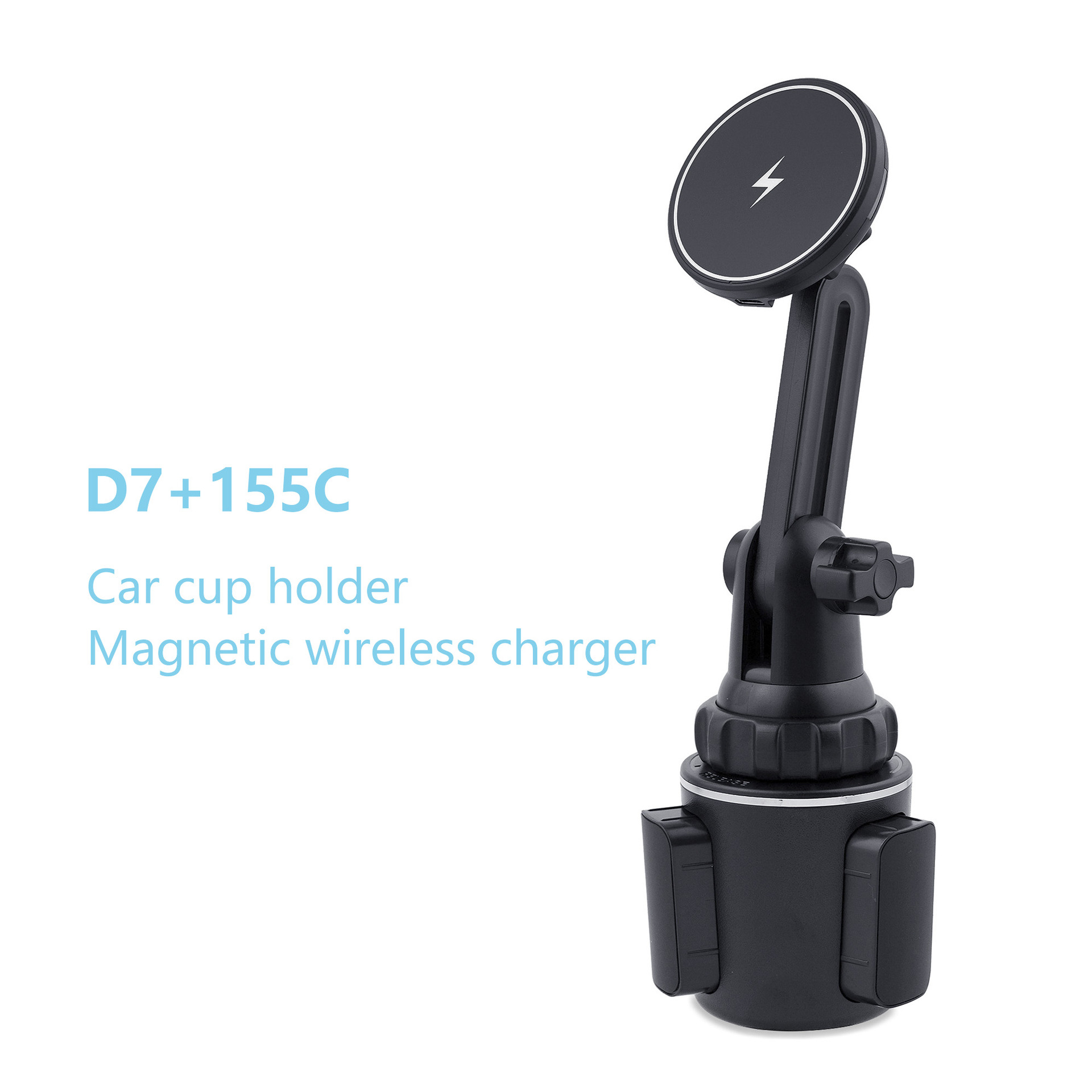 شاحن سيارة MagSafe 15W، حامل م - مراجعة Wireless Car Charger Mount Fast Charging وسعره