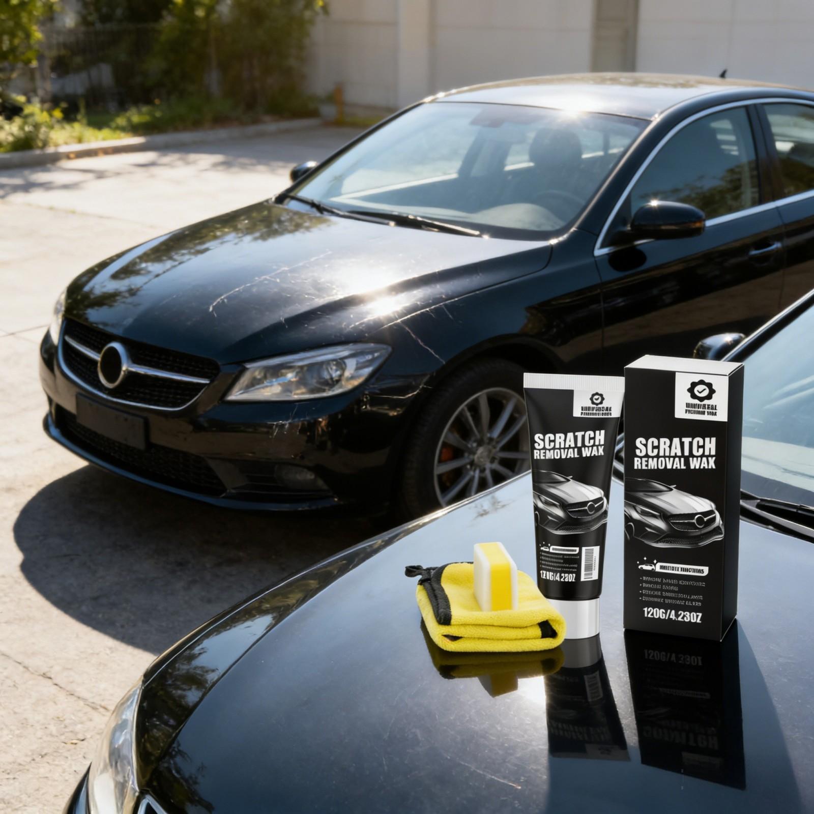 شمع إزالة خدوش السيارات، شمع ت - مراجعة Car Scratch Repair Polishing Wax Paste وسعره